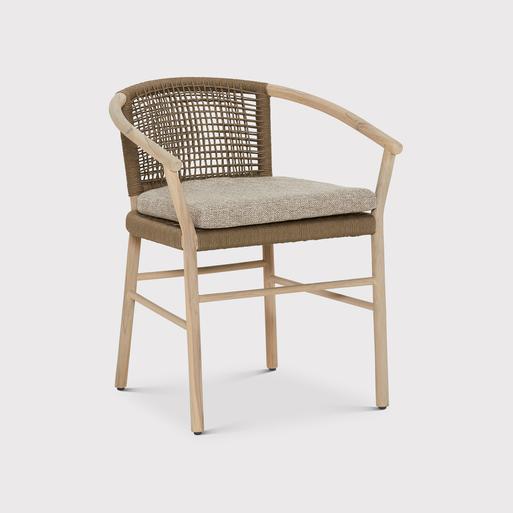 Hyams Teak Wood Garden Dining Chair Barker Stonehouse
