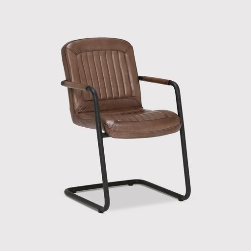 Irving leather chair deals