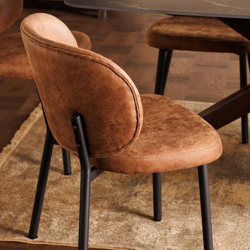 Velvet elodie hotsell dining chair