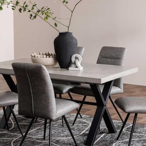 Barker and stonehouse clearance concrete dining table