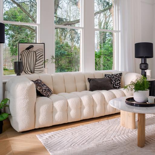 White tufted couch set sale