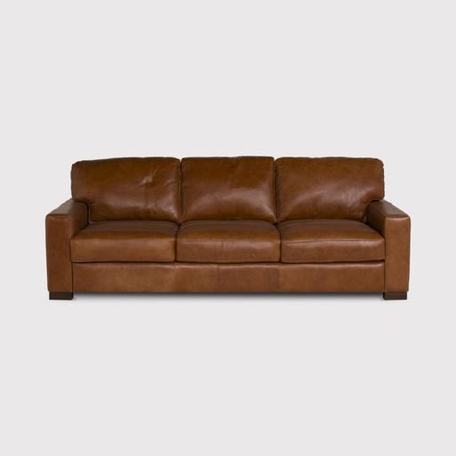 Lorenza Leather Large 3 Seater Sofa Barker Stonehouse