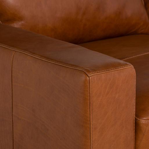 Tan leather clearance loveseat recliner