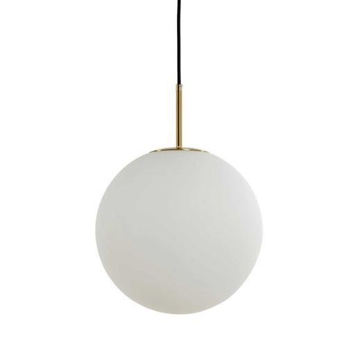 White outlet ball pendant