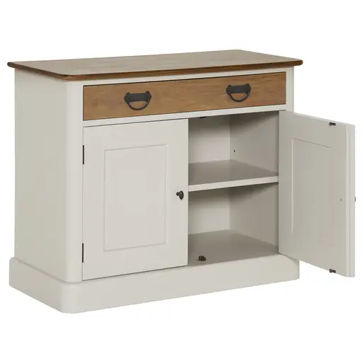 Small cream shop sideboard
