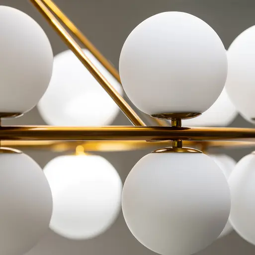 Accessories Multi White Globe Chandelier Barker Stonehouse