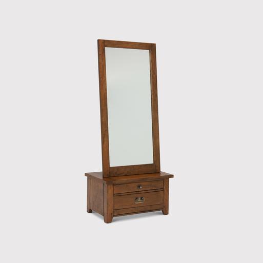 Wooden sales cheval mirror