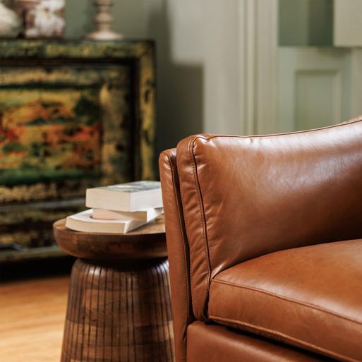 Sorensen online leather sofa