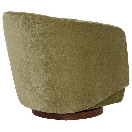 Swivel shop chair green