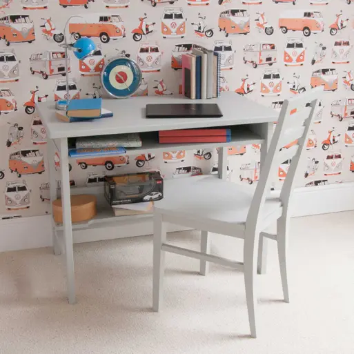 Gray study desk hot sale