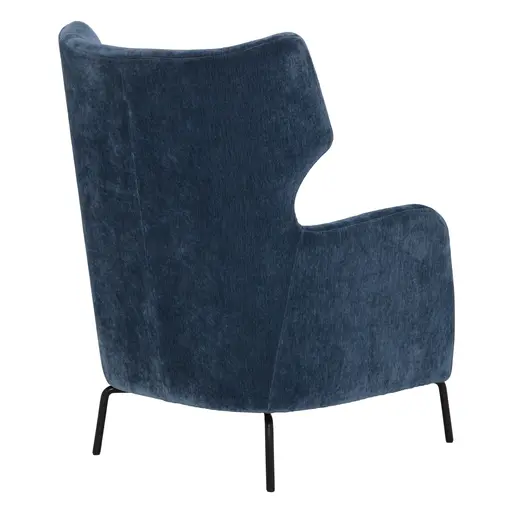 Navy blue deals swivel accent chair