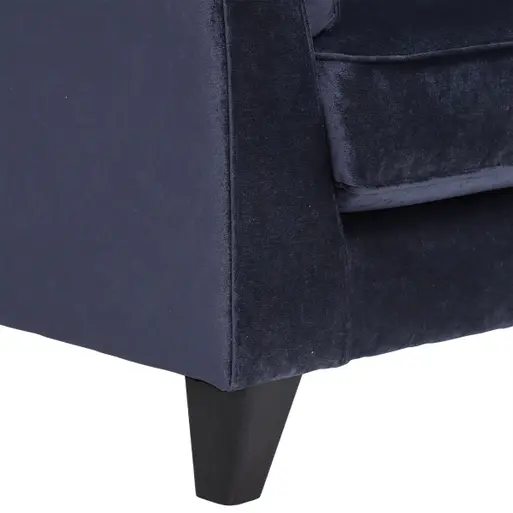 Roberta store velvet sofa