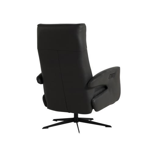 Sander Black Leather Electric Reclining Chair Barker Stonehouse