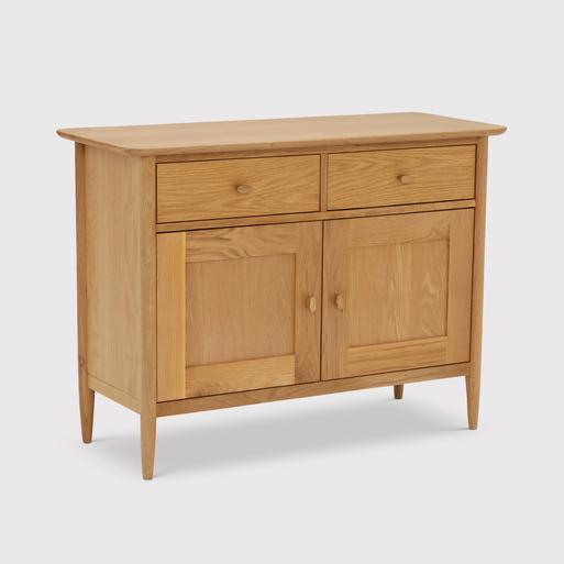 Compact oak sale sideboard