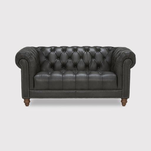 2 seater sales chesterfield style sofa