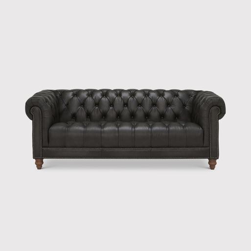 3.5 seater leather lounge hotsell