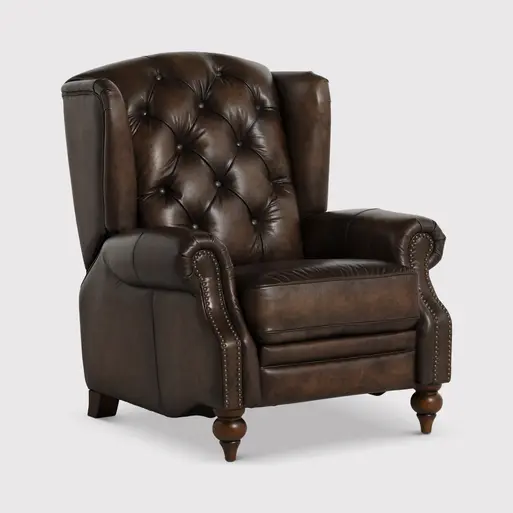 Power shop wingback recliner