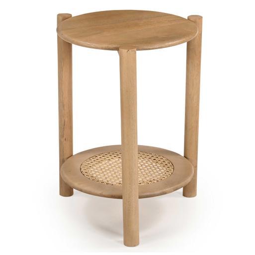 Zen Natural Side Table 37cm