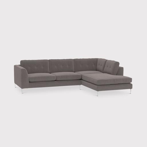 Plush outlet white sectional
