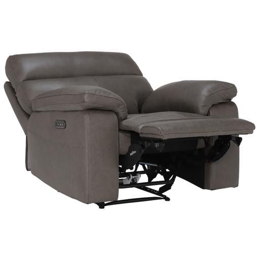 Clark shop leather armchair