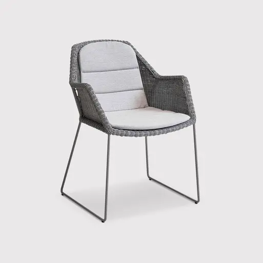 Cane dining chair with cushion sale