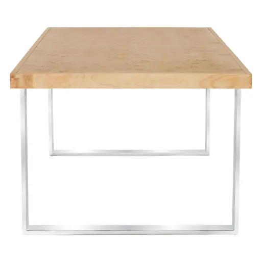 Caspian Atlantic Natural Wood Vanner 220cm Dining Table 4 6