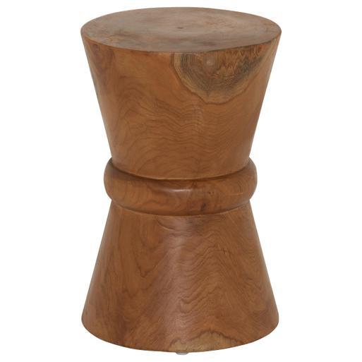 Wooden online hourglass stool