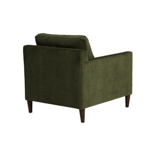 West elm 2025 green velvet chair