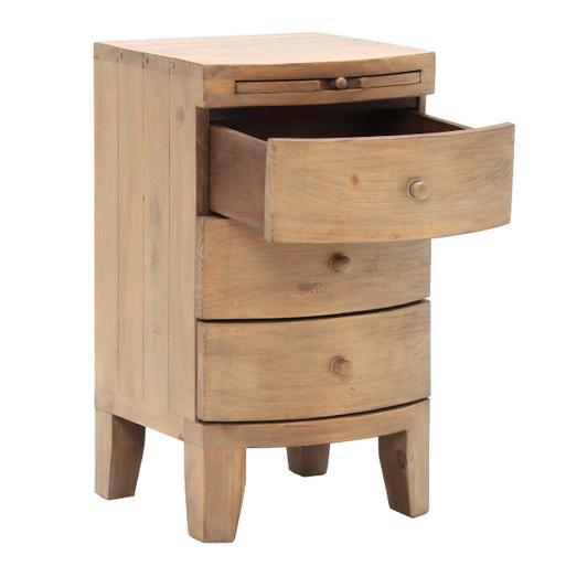 Reclaimed store oak nightstand