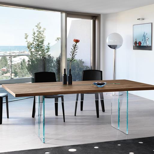 Barker and stonehouse store glass dining table