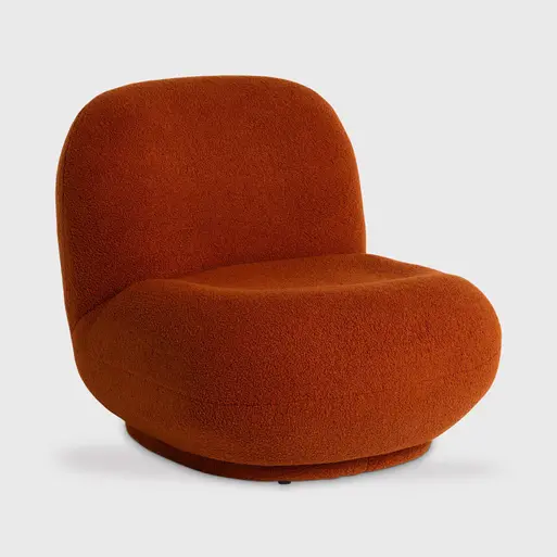Rust hotsell accent chair