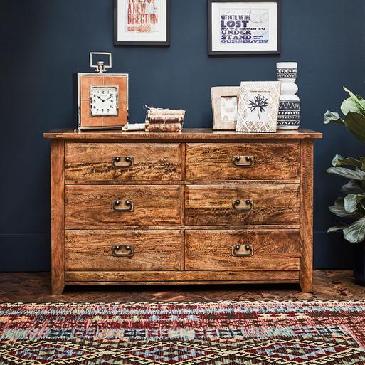 New Frontier 6 Drawer Chest