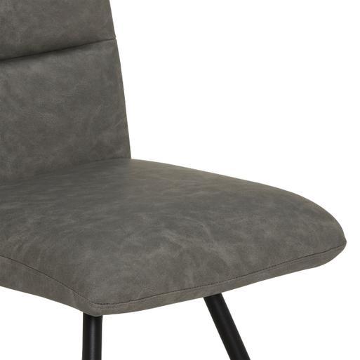 Pauli Grey Faux Leather Dining Chair Barker Stonehouse