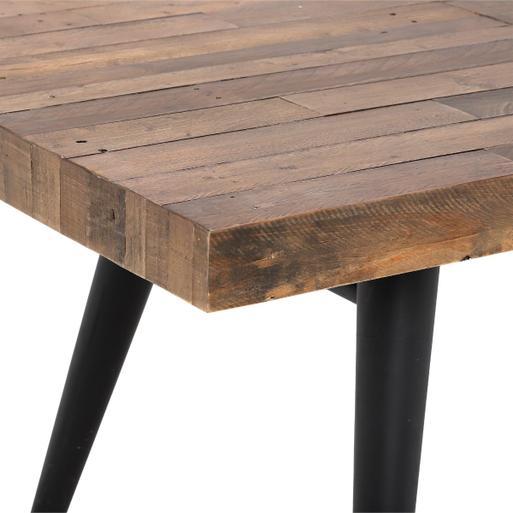 Modi reclaimed wood clearance extending dining table