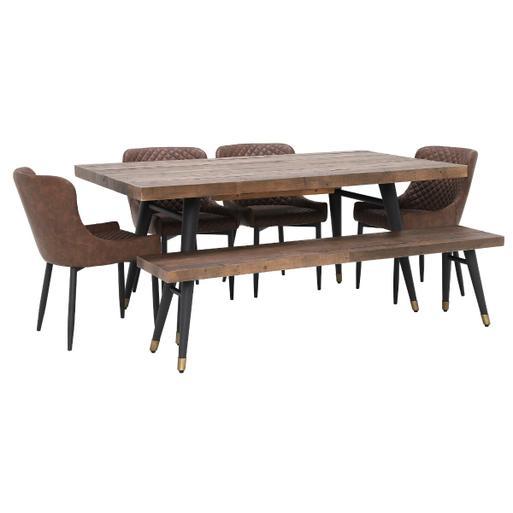 72 inch dining table with bench deals
