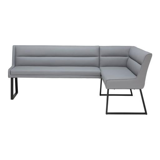 Left hand deals facing corner bench