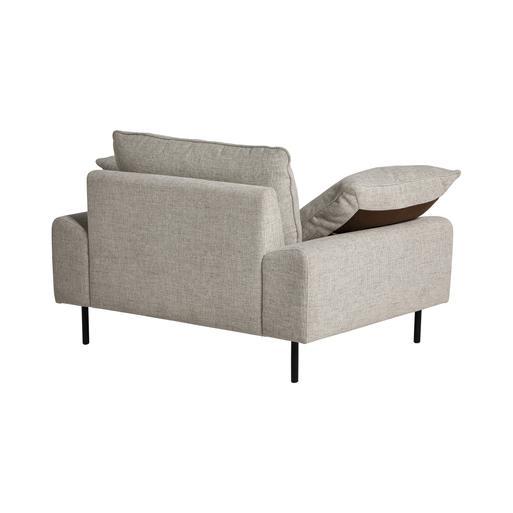 Titan Neutral Fabric Armchair Barker Stonehouse