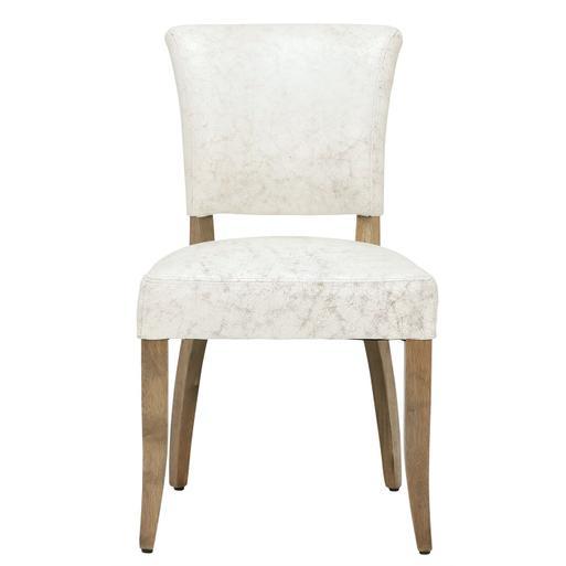 White parsons sale chair