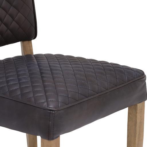 Quilted shop vanity chair