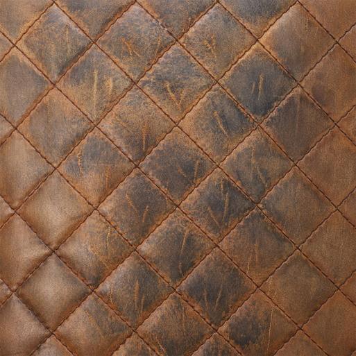 Saddle leather accent chair discount