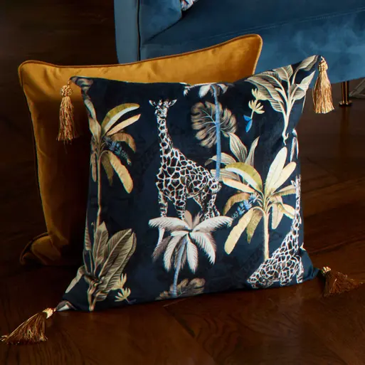 Navy and gold cushions uk hot sale