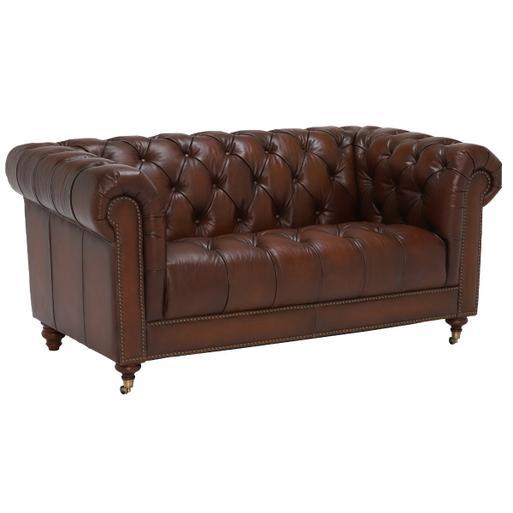 Petite store chesterfield sofa