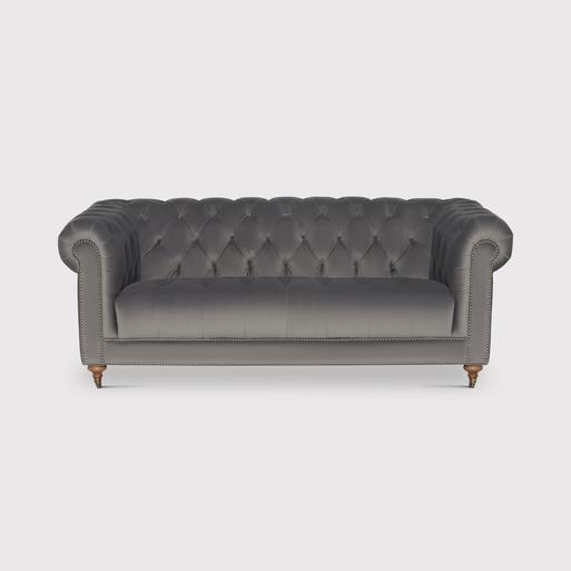 Ullswater Velvet Chesterfield 3 Seater Sofa Barker Stonehouse