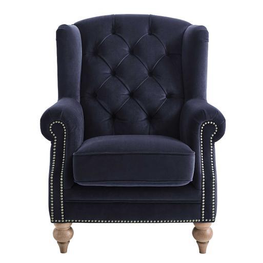 Navy wing sale chair