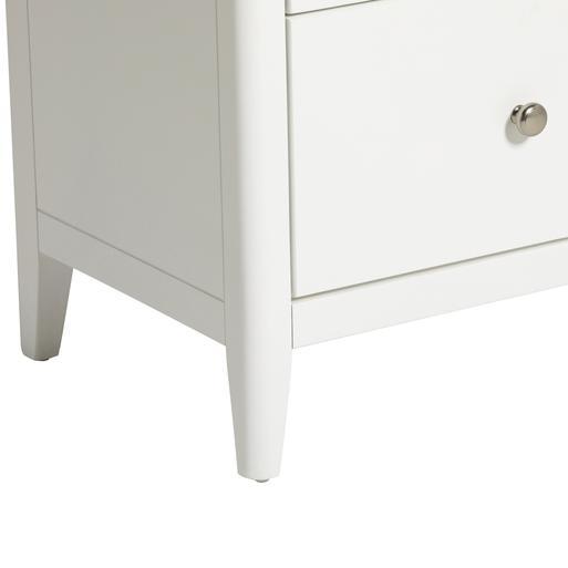 3 drawer modular shop chest white
