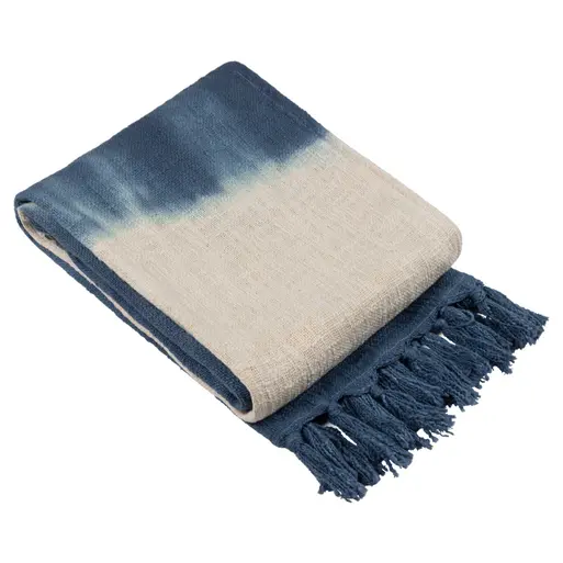 Blue ombre throw new arrivals