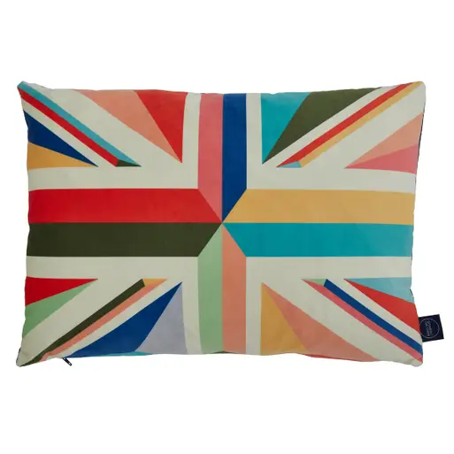 Pink union jack cushion store