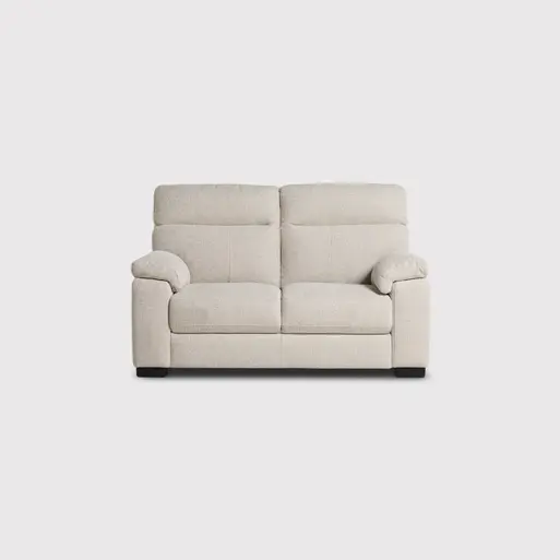 Clark Cream Fabric Seater Sofa, Milan Fabric Barker Stonehouse
