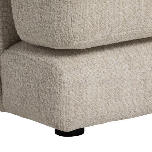 Lomax Corner Sofa with Glass Topped Table, Neutral Barker