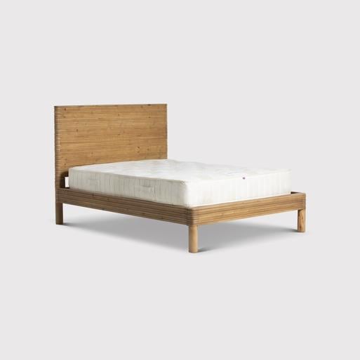Reclaimed wood platform bed king discount
